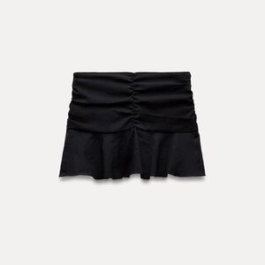Black Skort Zara NWT